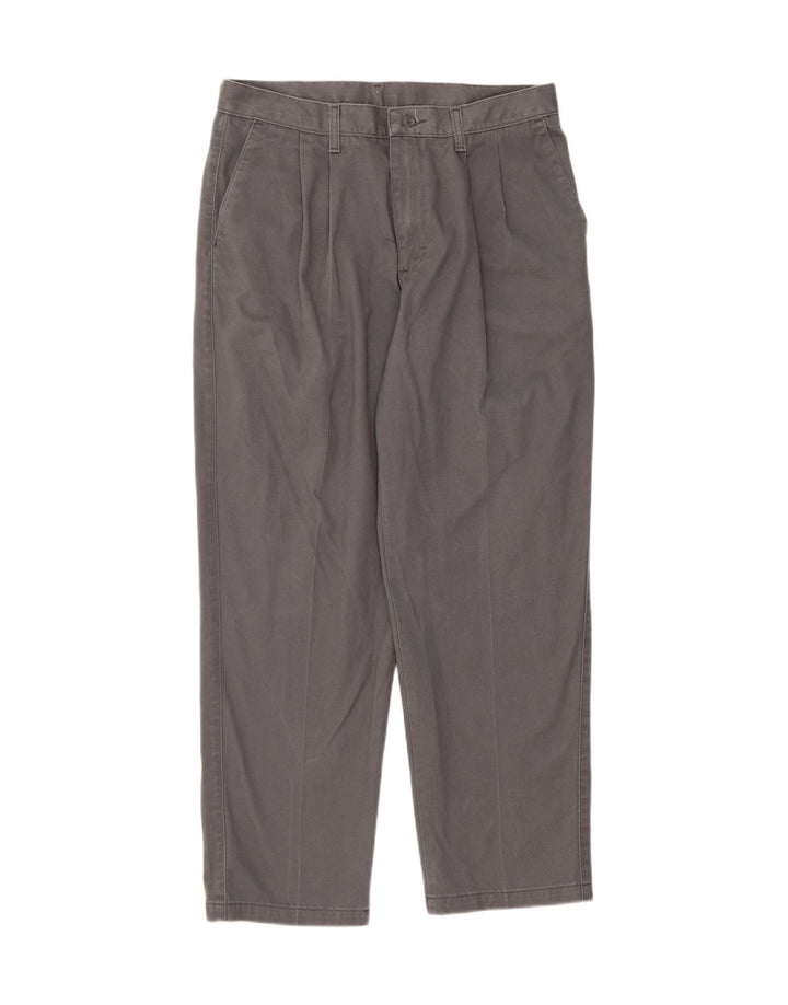 LEE Mens Pegged Chino Trousers W33 L30 Grey Cotton Vintage Lee and Second-Hand Lee from Messina Hembry 