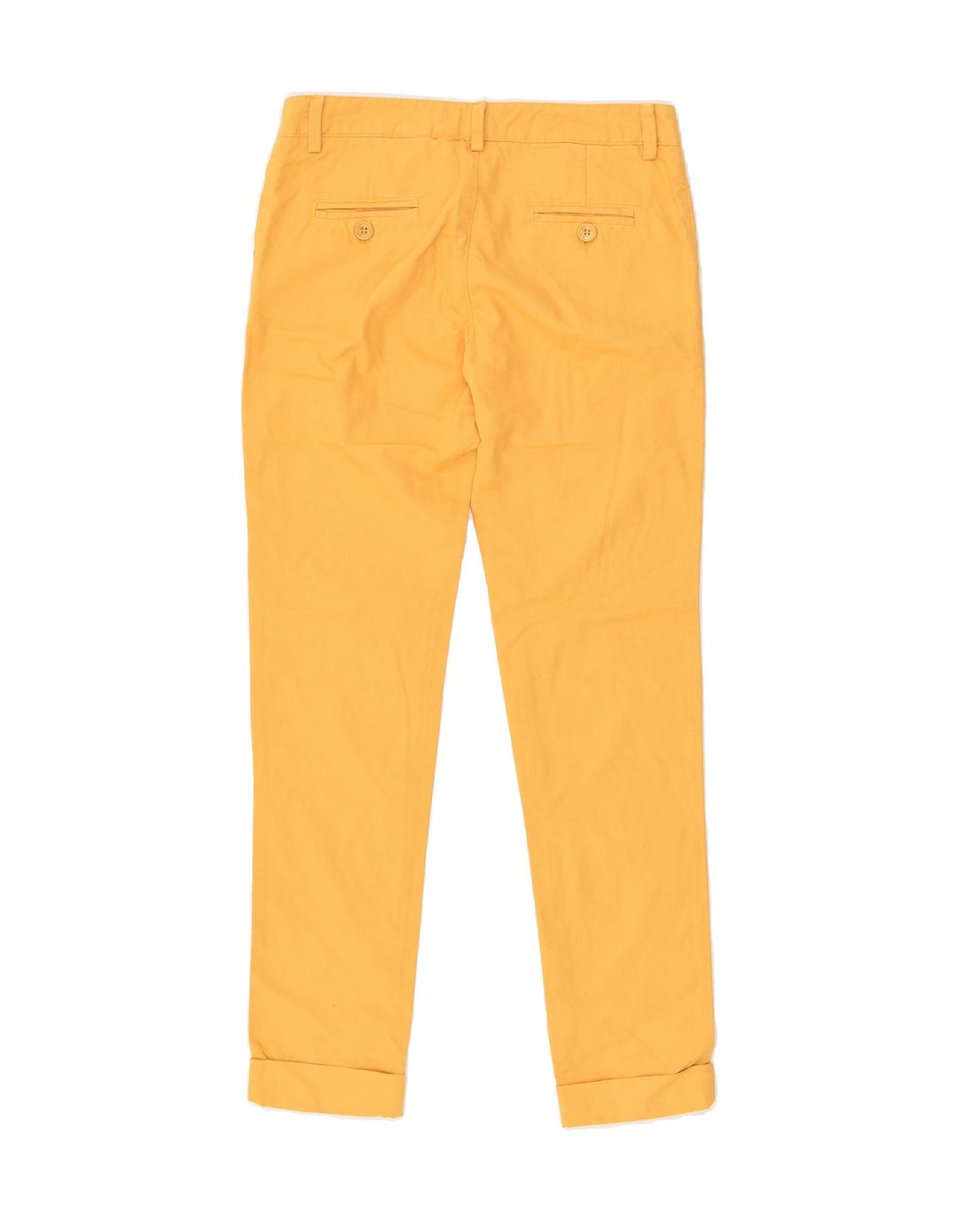 WOOLRICH Womens Slim Chino Trousers W30 L29 Yellow Vintage Woolrich and Second-Hand Woolrich from Messina Hembry 