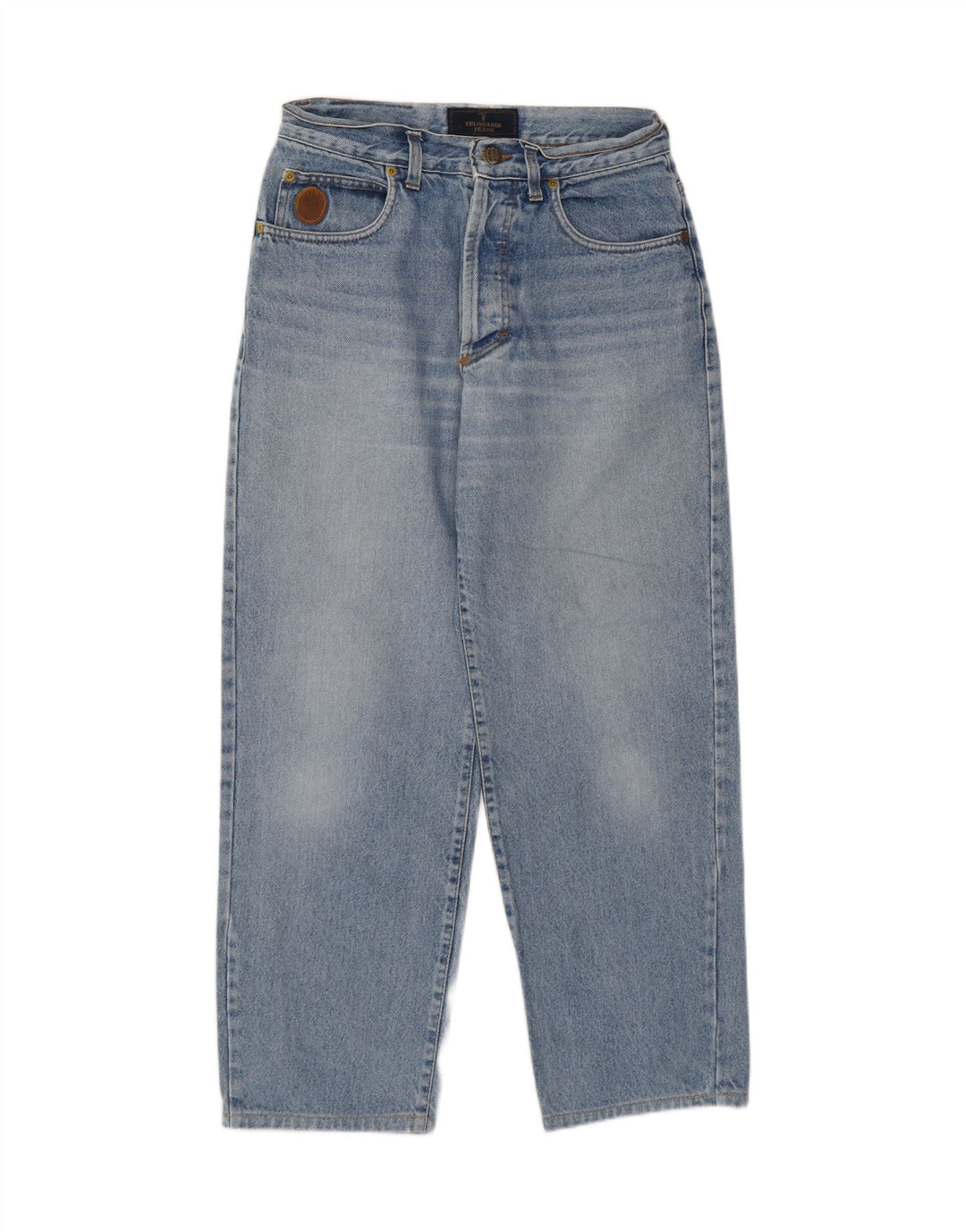 TRUSSARDI Womens Loose Jeans W30 L27 Blue Vintage Trussardi and Second-Hand Trussardi from Messina Hembry 