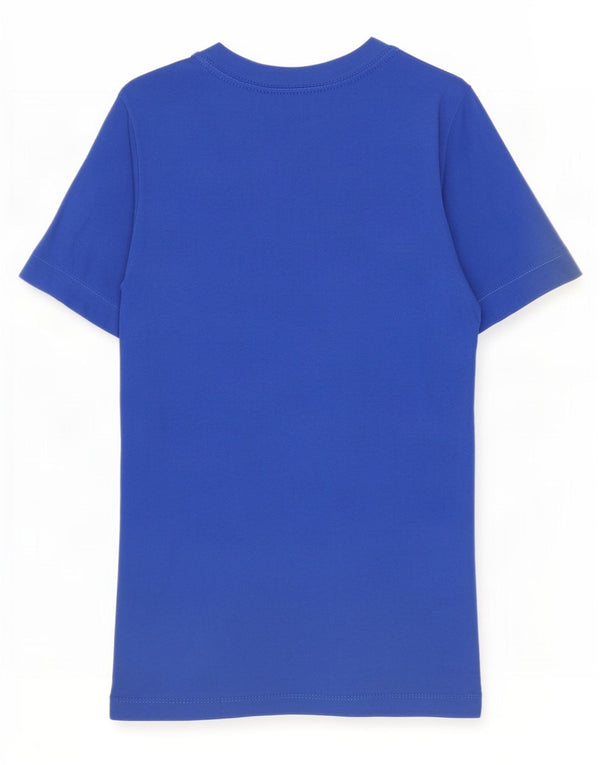 Nike Boys Graphic T-Shirt Top 6-7 Years XS Blue Cotton
