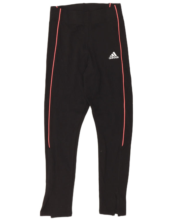 Leggings da donna Adidas UK 8/10 Small Black Cotton Sports