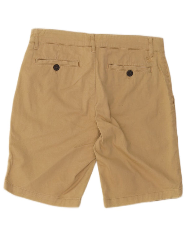 Lyle & Scott Mens Chino Shorts W30 Medium Beige Cotton