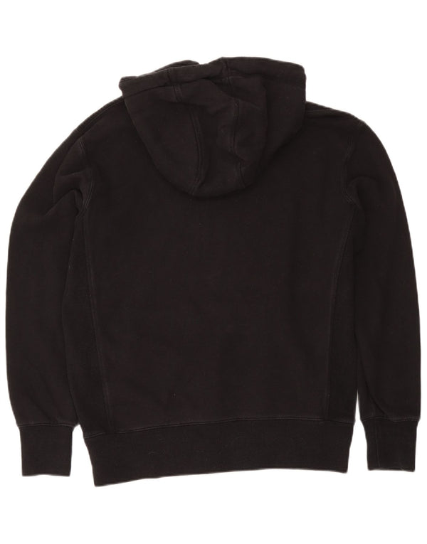 Superdry Mens Loose Fit Hoodie Jumper Small Black Cotton