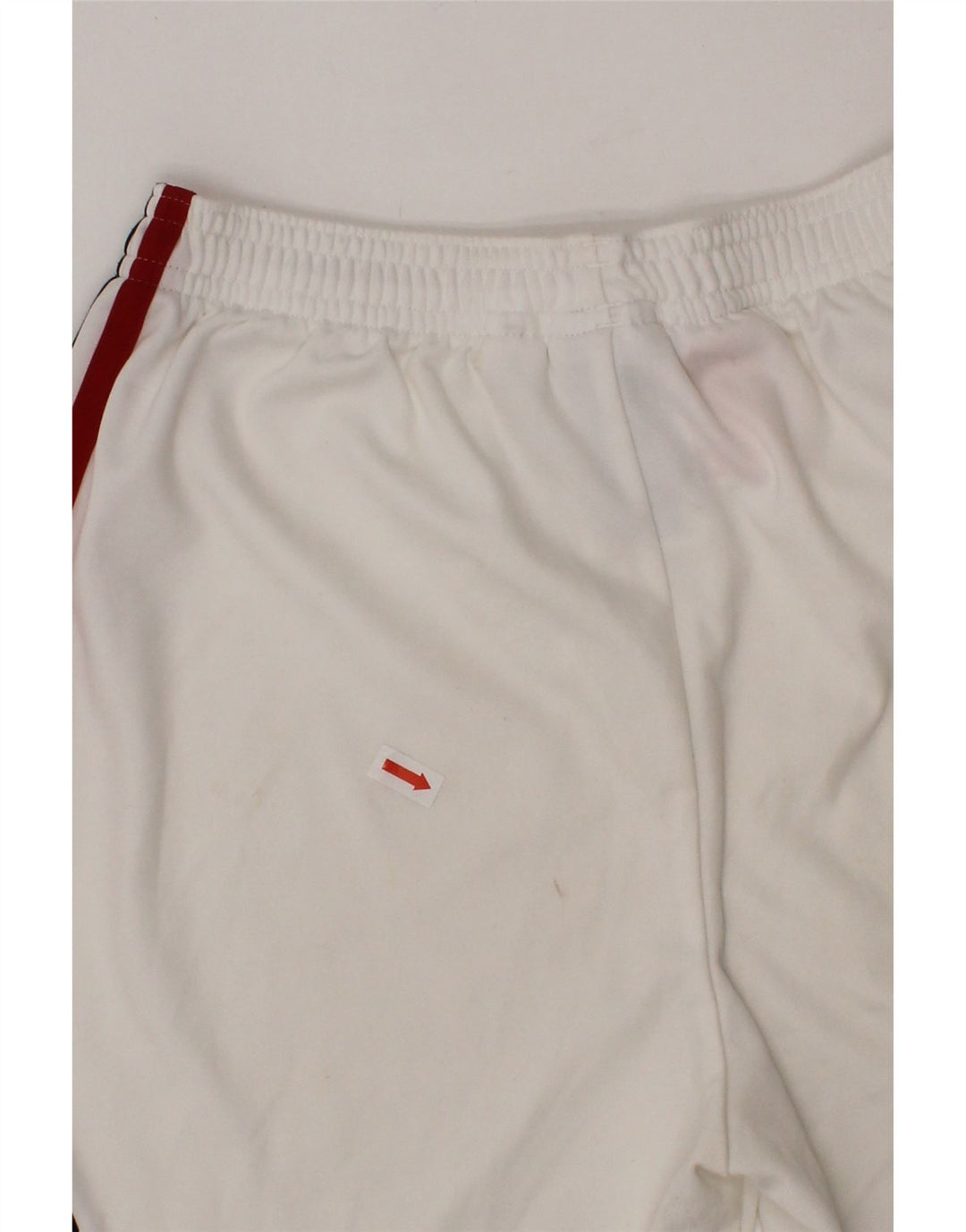 ADIDAS Boys Sport Shorts 9-10 Years  White Polyester Vintage Adidas and Second-Hand Adidas from Messina Hembry 
