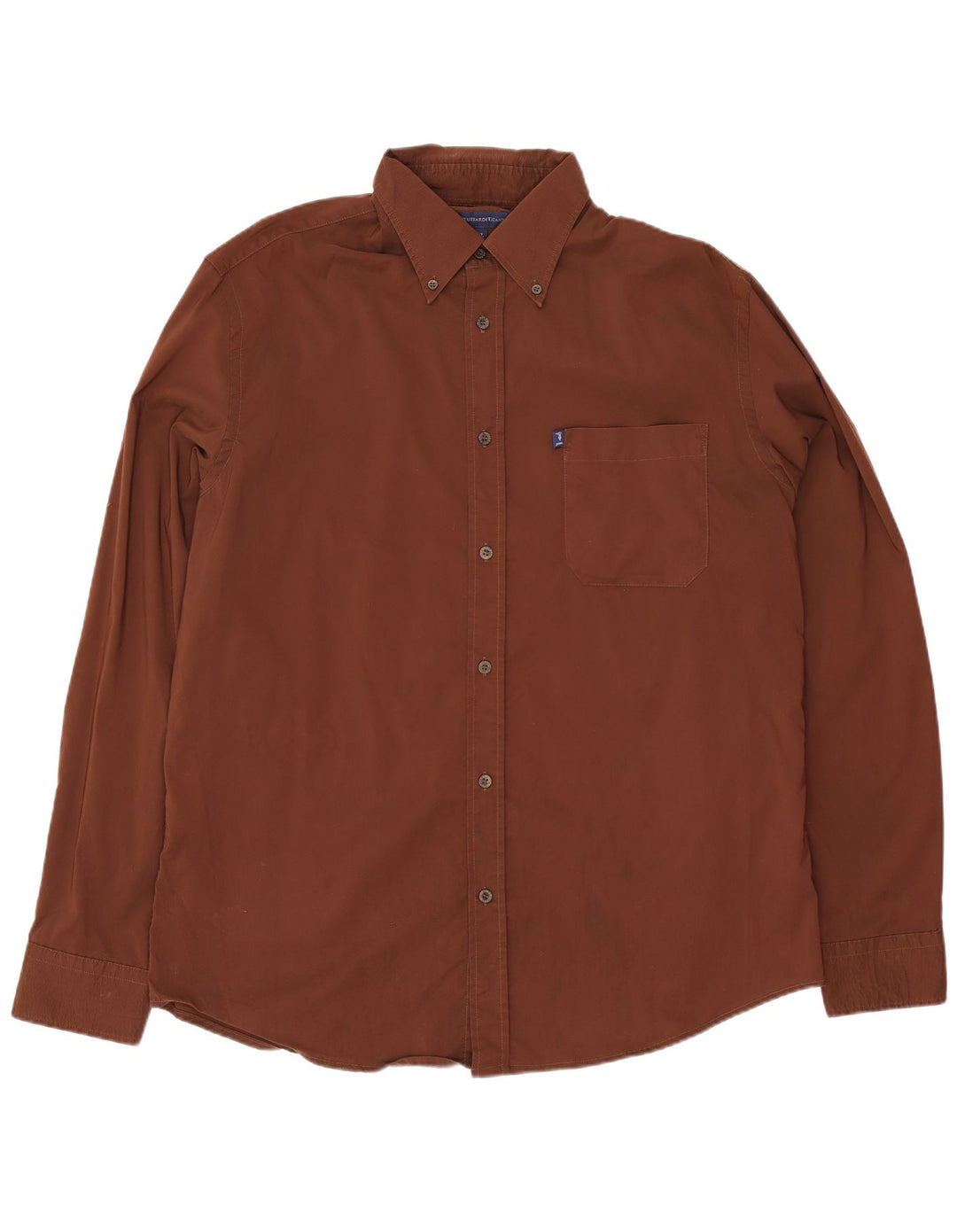 Trussardi Herrenhemd XL Braun Baumwolle