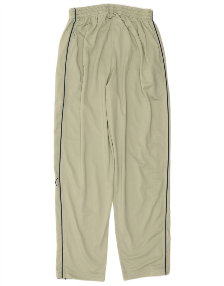 PUMA Herren-Trainingshose aus mittelgrünem Polyester