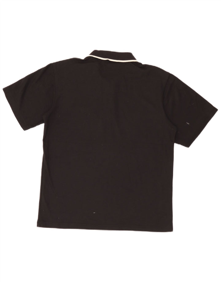 Umbro Herre Polo Shirt Medium Sort Polyester