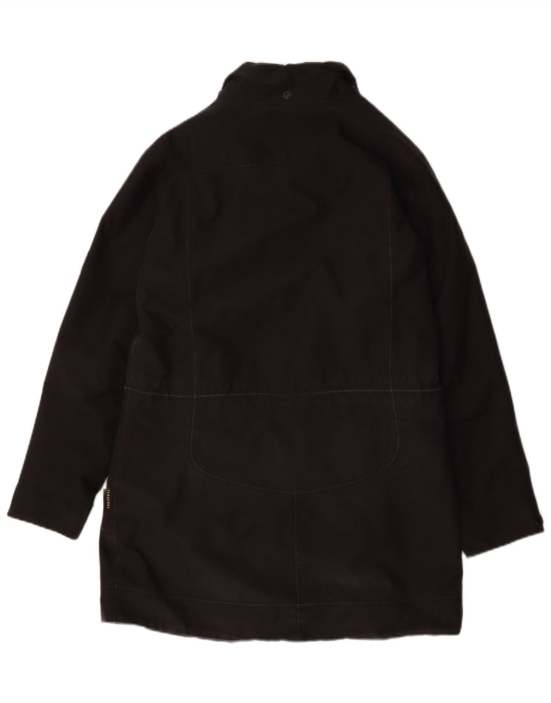 Jack Wolfskin Dame Windbreaker Coat UK 12/14 Medium Black Polyester