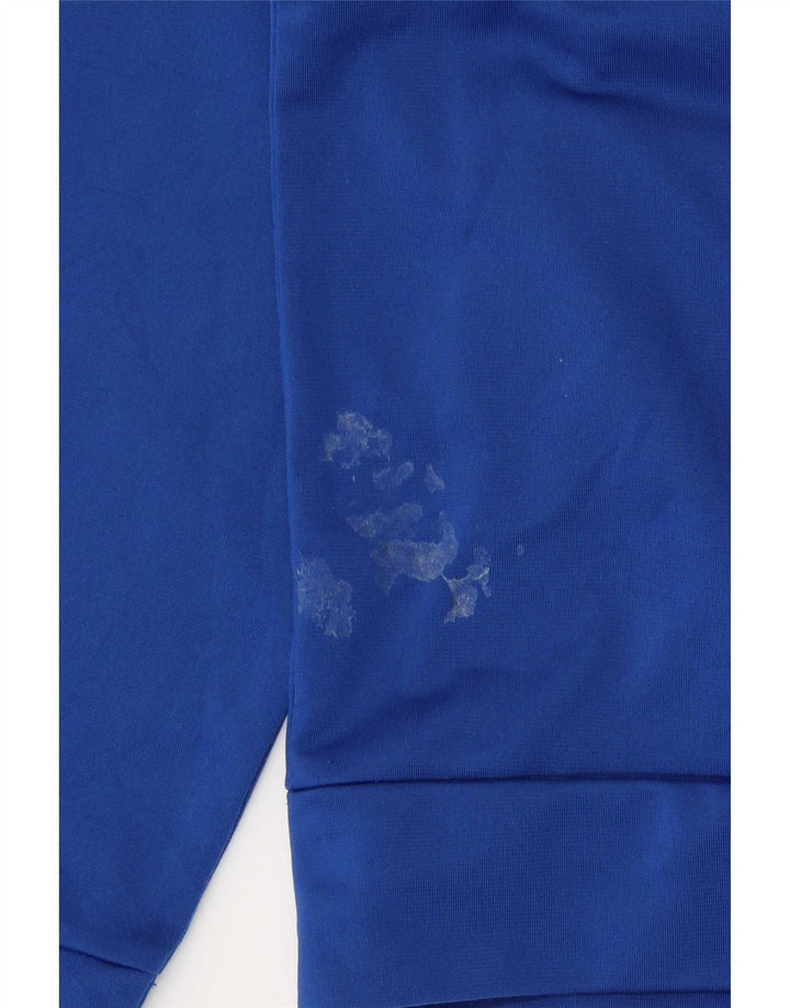 Adidas Boys αθλητική φόρμα Adidas Top Jacket 5-6 Years Blue Colourblock Polyester