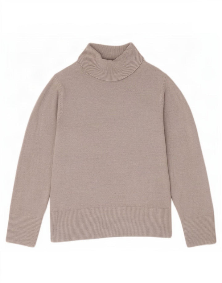 Marks & Spencer Damski sweter z golfem UK 12, średni szary