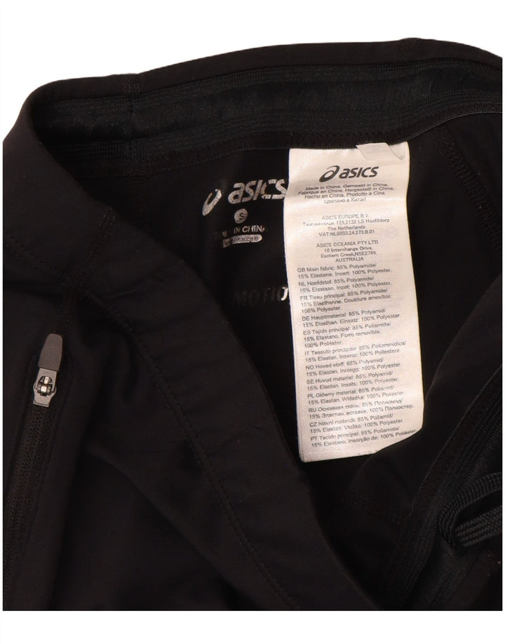 Leggings Asics da donna UK 8 Small nero geometrico in poliammide