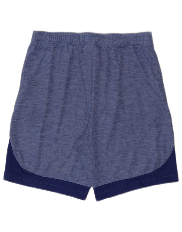 Nike Dri Fit Sportshorts für Jungen, 13–14 Jahre, XL, blau geflecktes Polyester