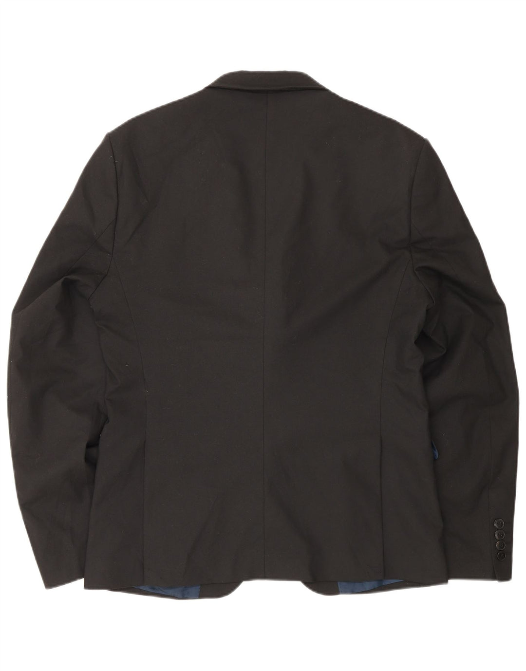 Giacca blazer da uomo a 2 bottoni Zara EU 50 poliestere nero medio