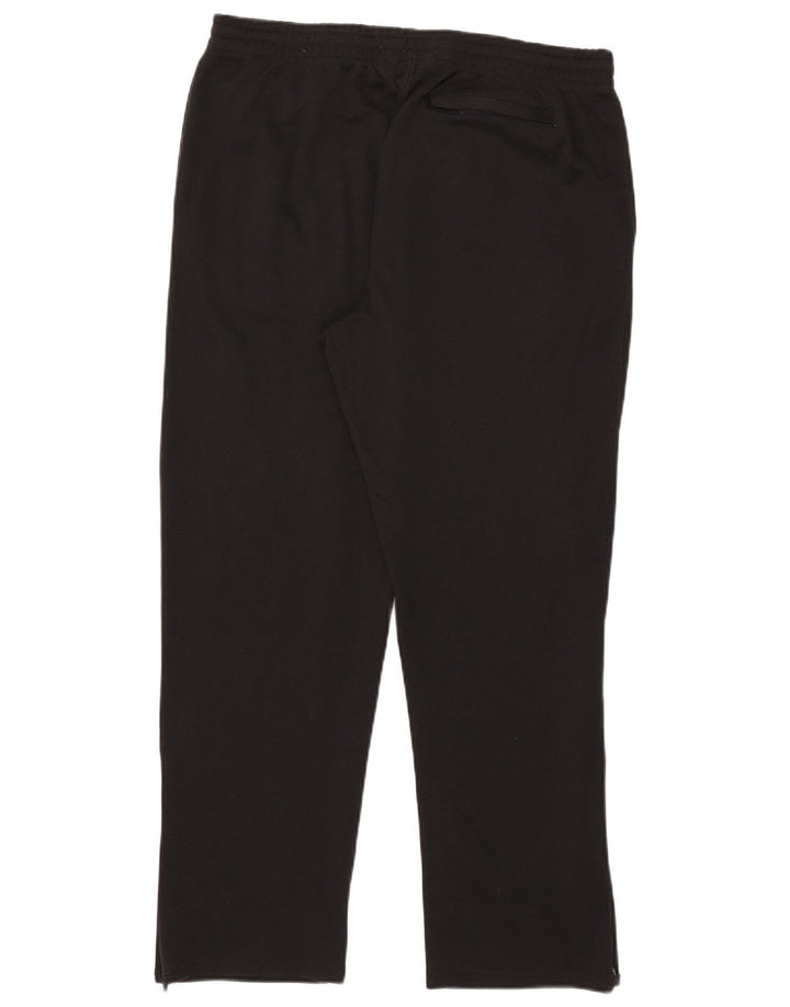 FILA Mens Tracksuit Trousers XL Black Cotton