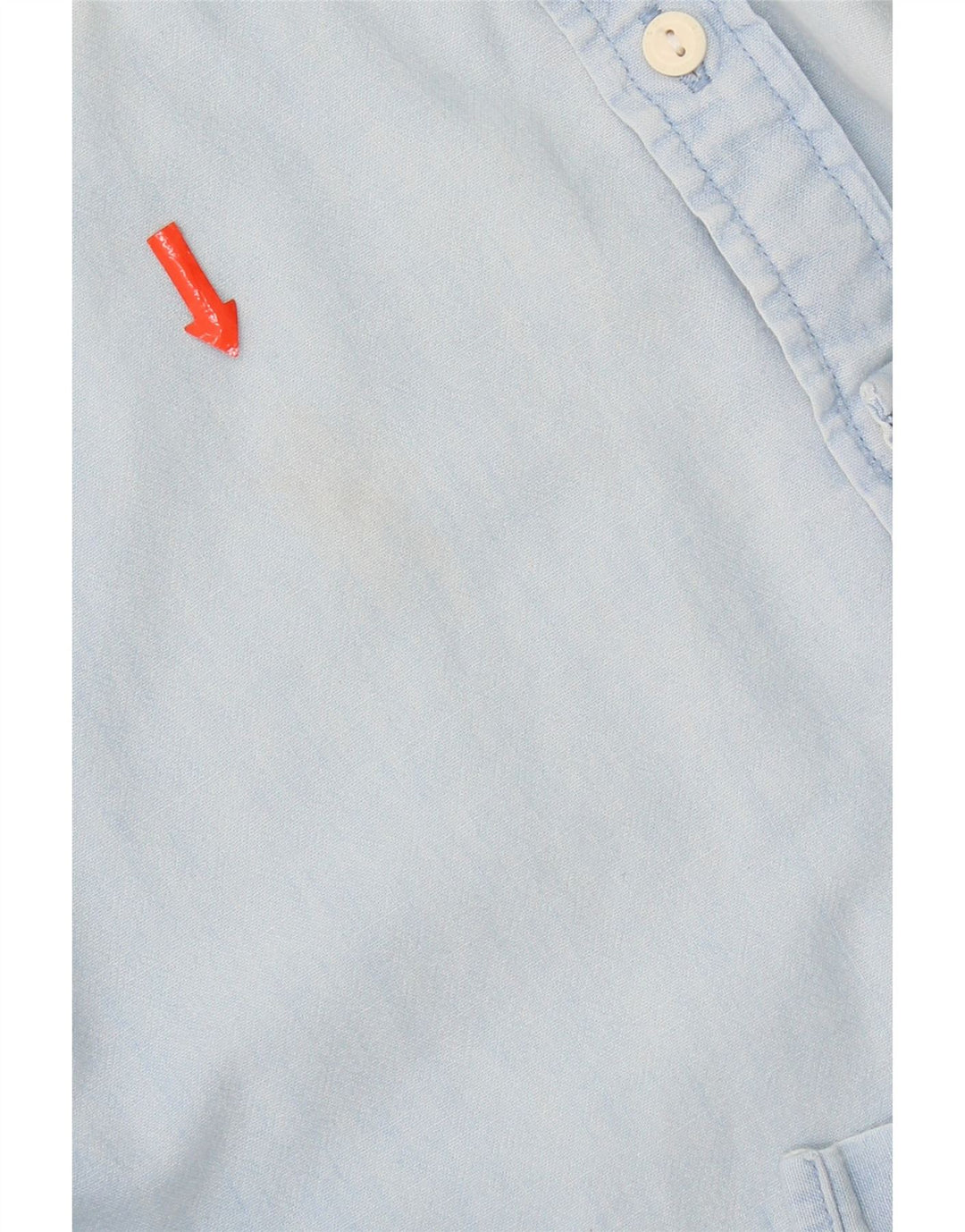 Levi's Denimskjorte til mænd, medium blå bomuld
