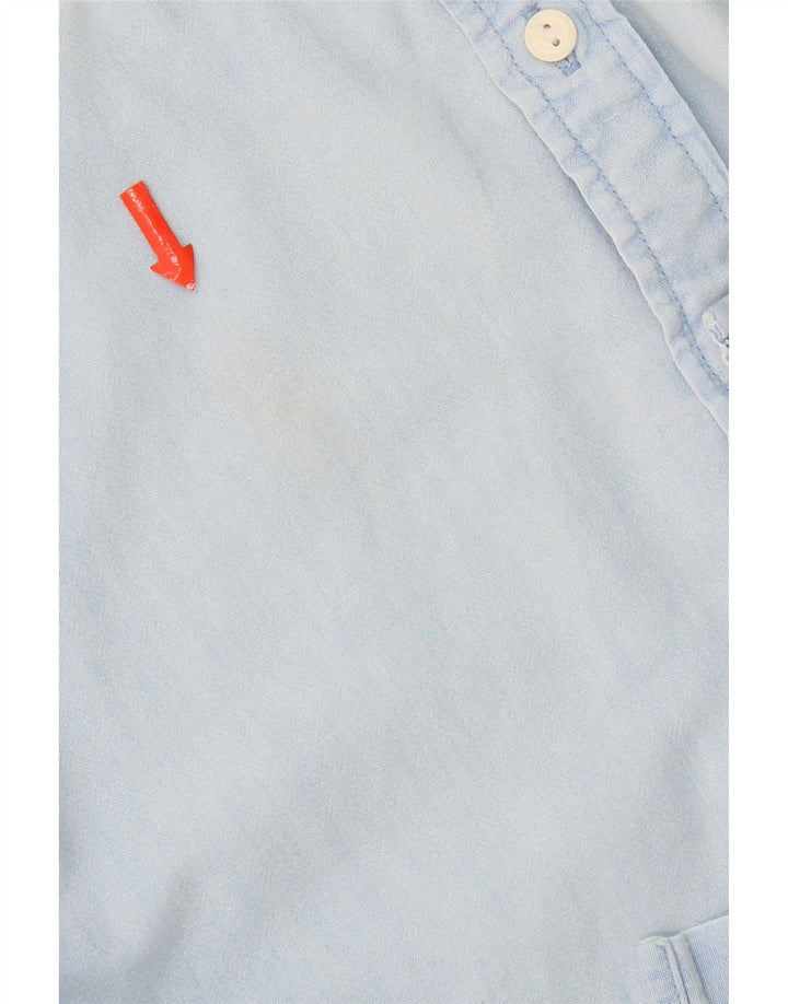 Levi's Denimskjorte til mænd, medium blå bomuld