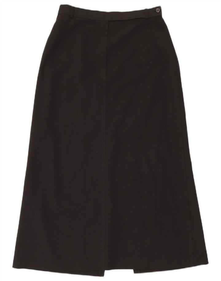Marks & Spencer Womens Maxi Skirt UK 12 Medium W28  Black Polyester