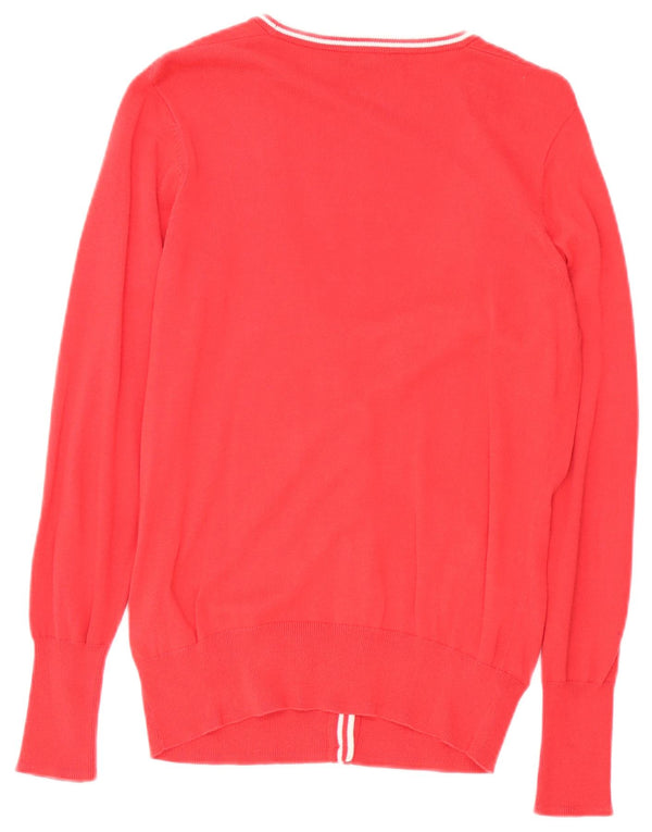 Sweter damski Fred Perry Cardigan UK 10 Small Red Cotton