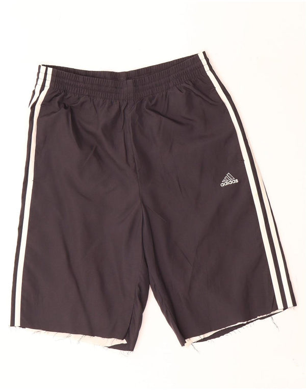 Pantaloncini sportivi Adidas da donna UK 10 piccoli poliestere nero