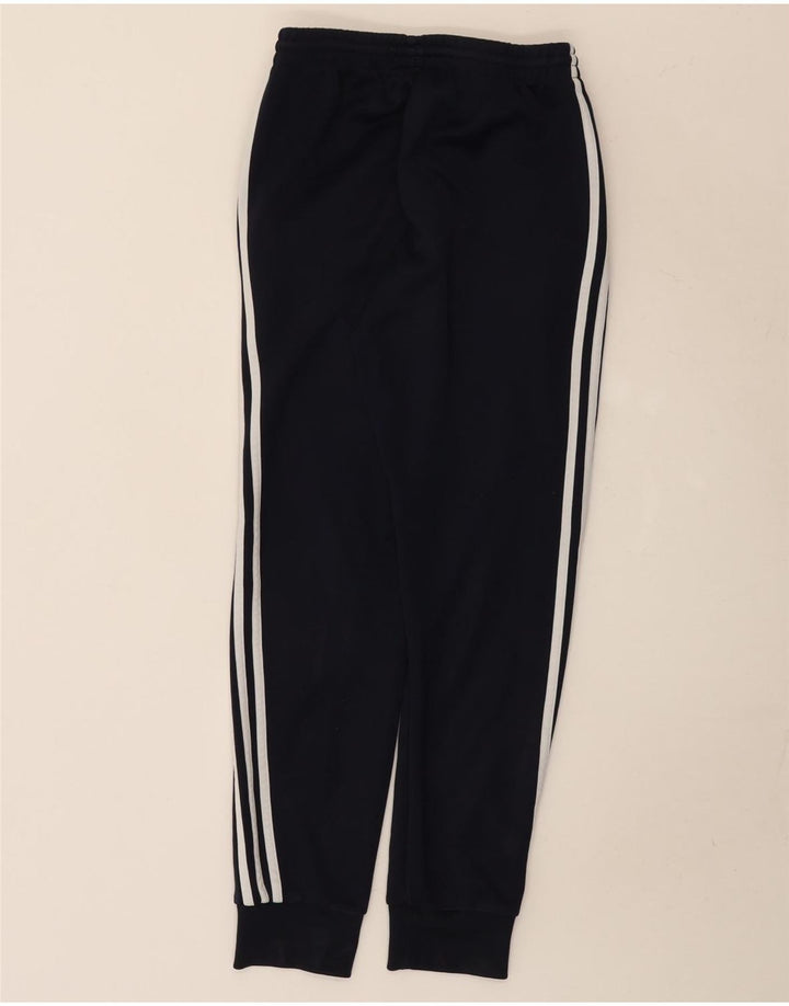 Adidas Mens Tracksuit Trousers Joggers Small  Navy Blue Polyester