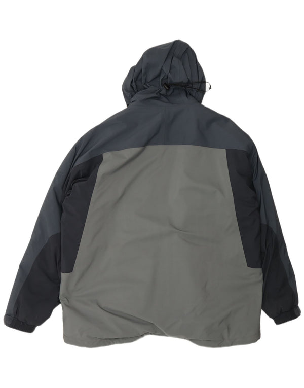 Giacca a vento con cappuccio da uomo Marmot UK 42 XL Grigio Colourblock Sports