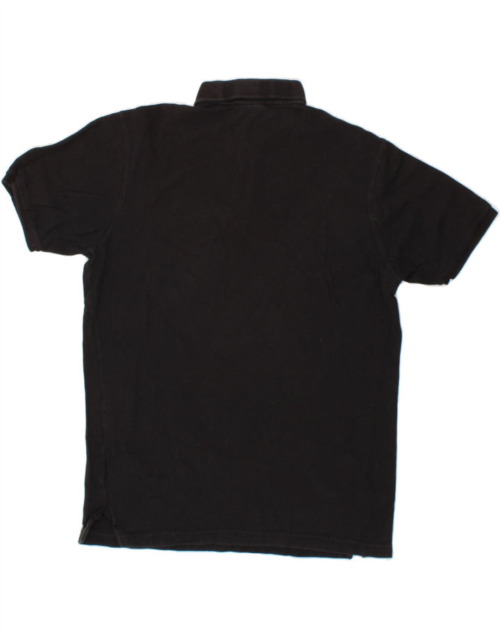 FILA Mens Polo Shirt Large Black Cotton Vintage Fila and Second-Hand Fila from Messina Hembry 