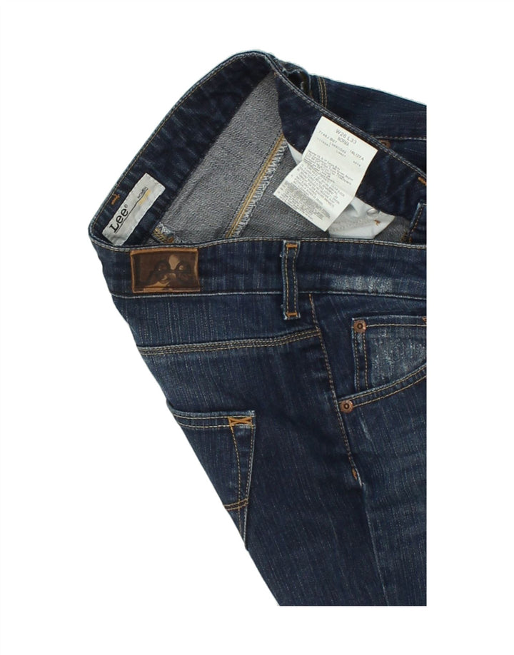 LEE Womens Norma Slim Jeans W26 L33 Navy Blue Cotton Vintage Lee and Second-Hand Lee from Messina Hembry 