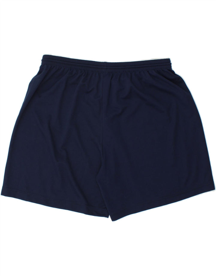 ERREA Mens Sport Shorts 2XL Navy Blue Polyester Vintage Errea and Second-Hand Errea from Messina Hembry 