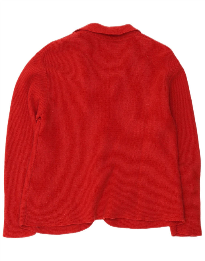 Dolomite Womens Cardigan Sweater UK 16 Large Red Wool