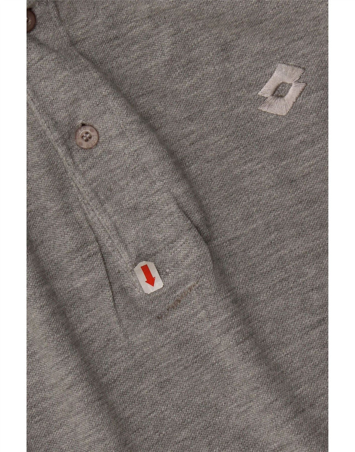Lotto Mens Polo Shirt XL Grey