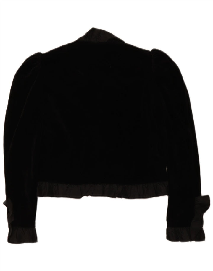 Vintage Bolero-jakke til kvinder EU 36 Small Black Classic