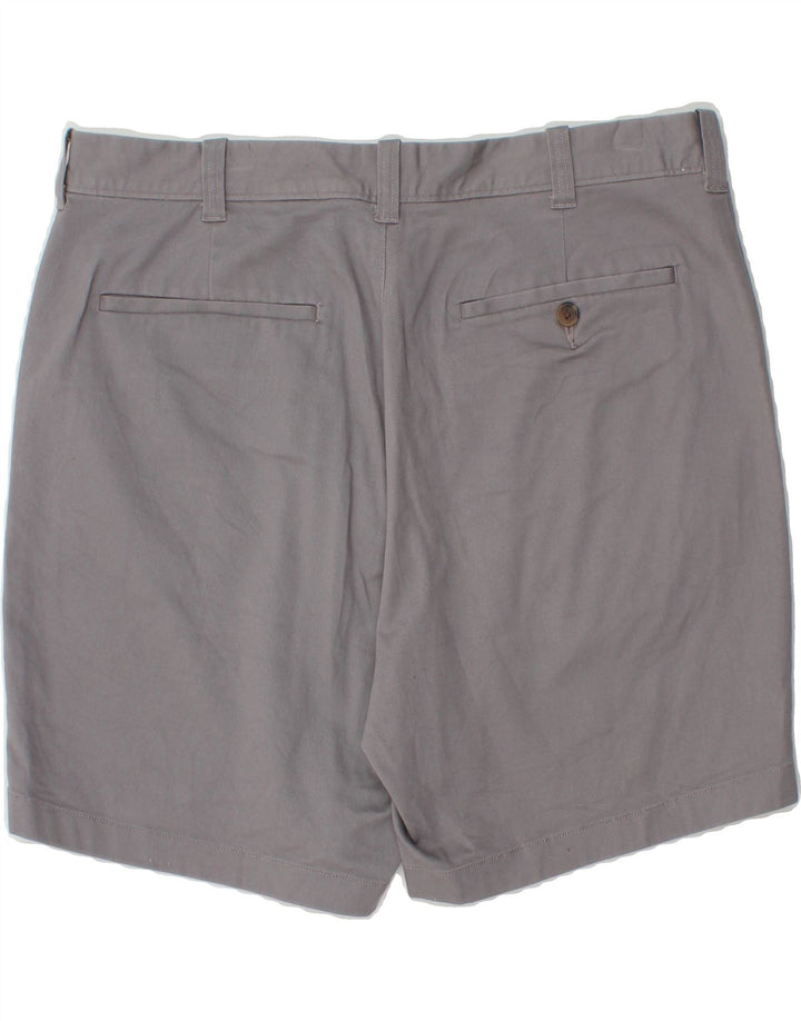 J. CREW Mens Chino Shorts W35 Large Grey Cotton Vintage J. Crew and Second-Hand J. Crew from Messina Hembry 