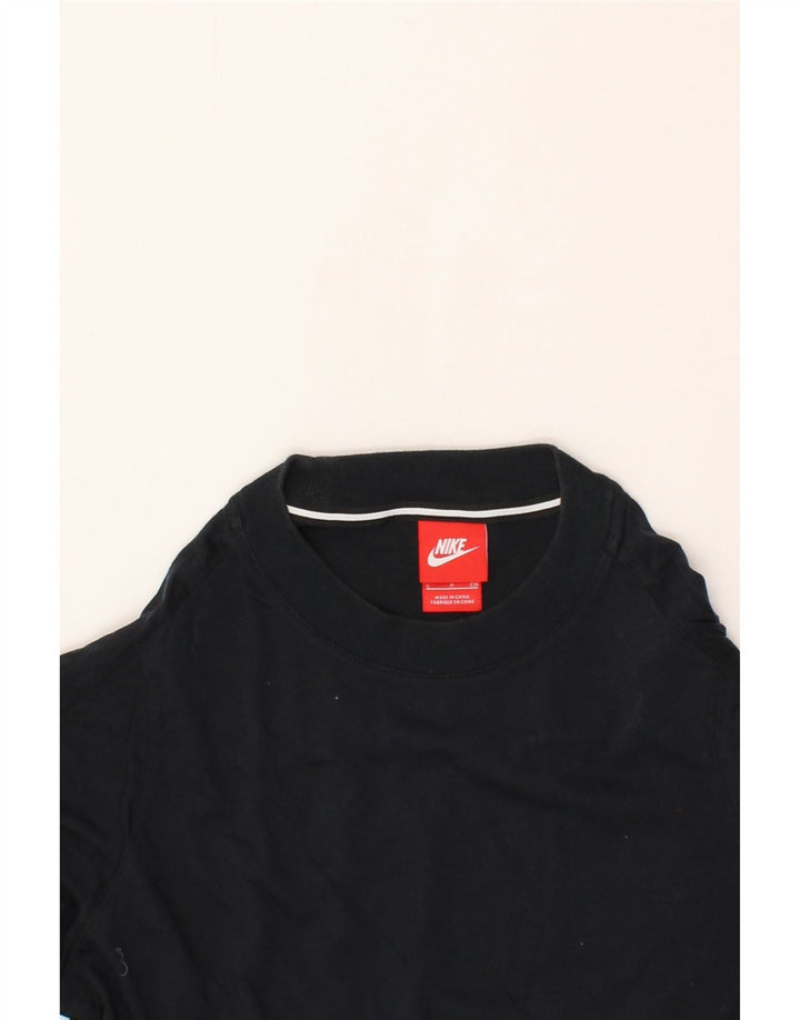 NIKE Womens Oversized T-Shirt Top UK 10 Small Black Vintage Nike and Second-Hand Nike from Messina Hembry 