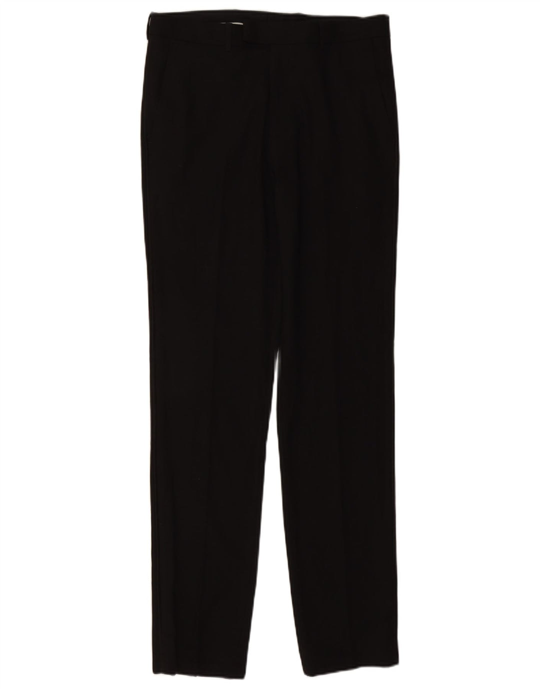 Marks & Spencer Mens Slim Fit Suit Trousers W32 L33 Black Polyester