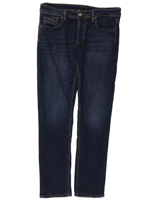 Diesel Damen Slim Jeans W36 L31 Blaue Baumwolle