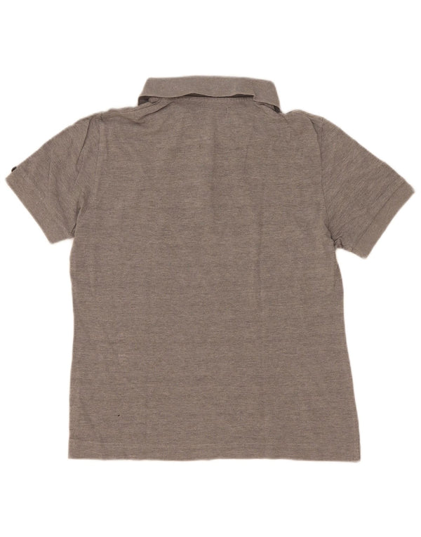 Camisa polo feminina Kappa UK 12 cinza médio