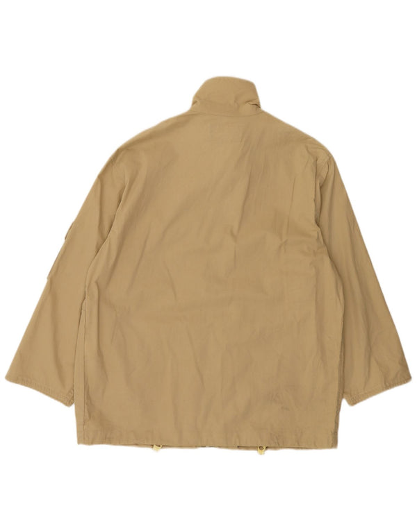 Casucci Mens Utility Jacket UK 38 Medium Beige Cotton