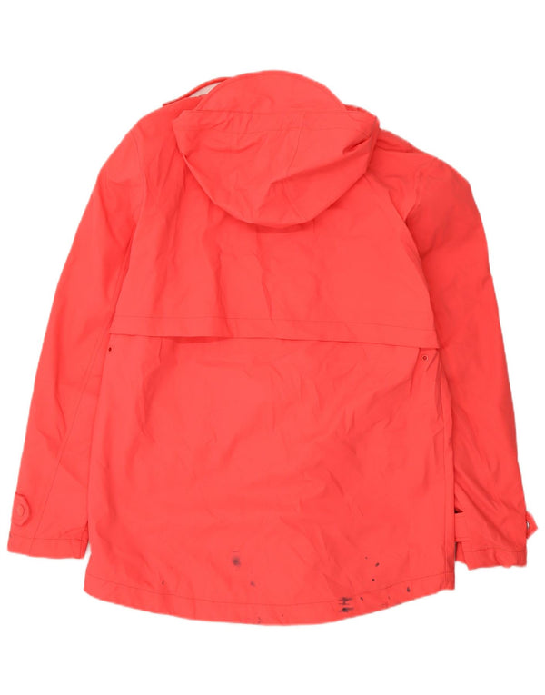 Marks & Spencer Chaqueta impermeable extragrande con capucha para mujer UK 8 Small Naranja