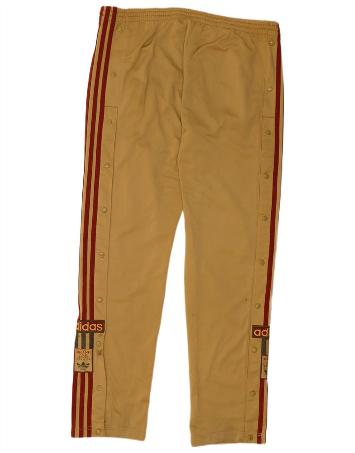 Adidas Pantalon de Survêtement Graphique Homme Kaki Moyen Polyester