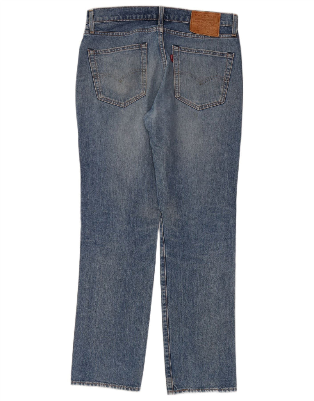 Levi's Mens 511 Slim Jeans W32 L30 Blue Cotton