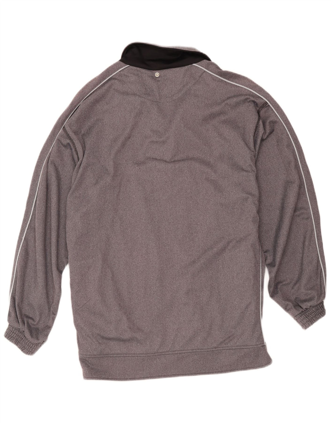 Lotto Mens Graphic Tracksuit Top Jacket Medium Grey Colourblock Polyester