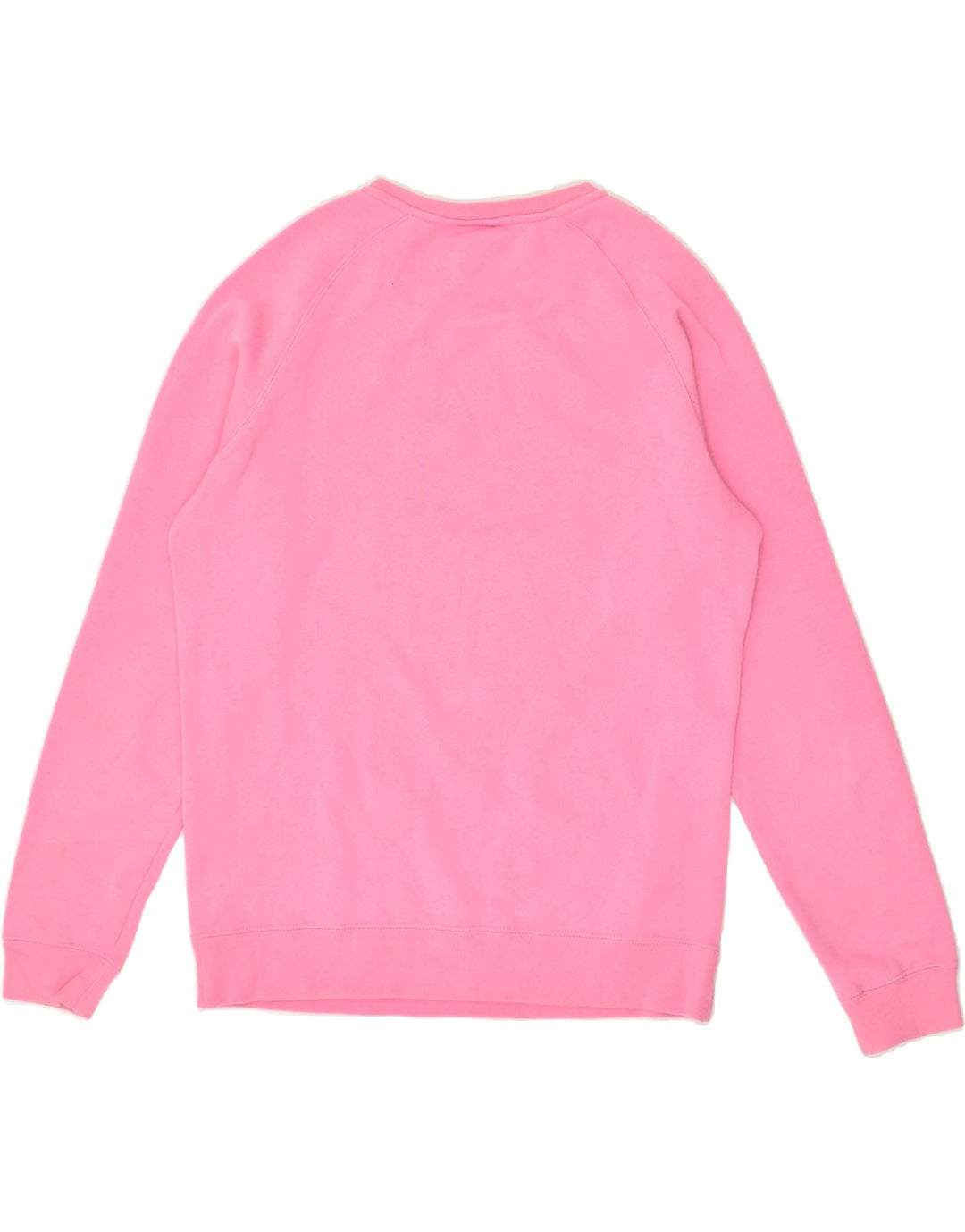 CHAMPION Womens Graphic Sweatshirt Jumper UK 14 Medium Pink Cotton | Vintage Champion | Thrift | Second-Hand Champion | Used Clothing | Messina Hembry 
