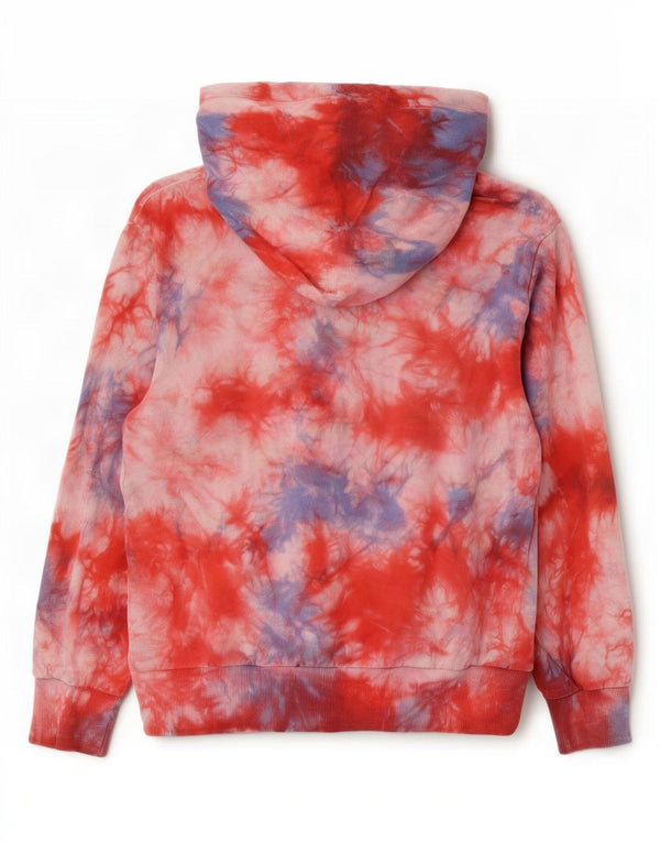 Diesel piger grafisk hættetrøje 11-12 år Multifarvet Tie Dye Bomuld
