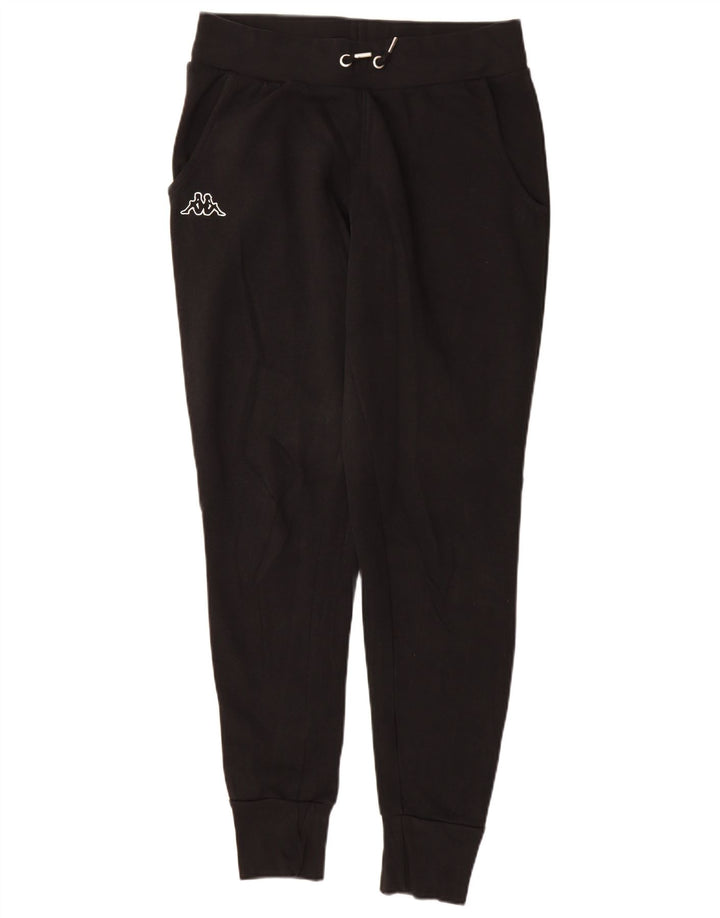 Kappa Womens Tracksuit Trousers Joggers UK 14 Medium  Black