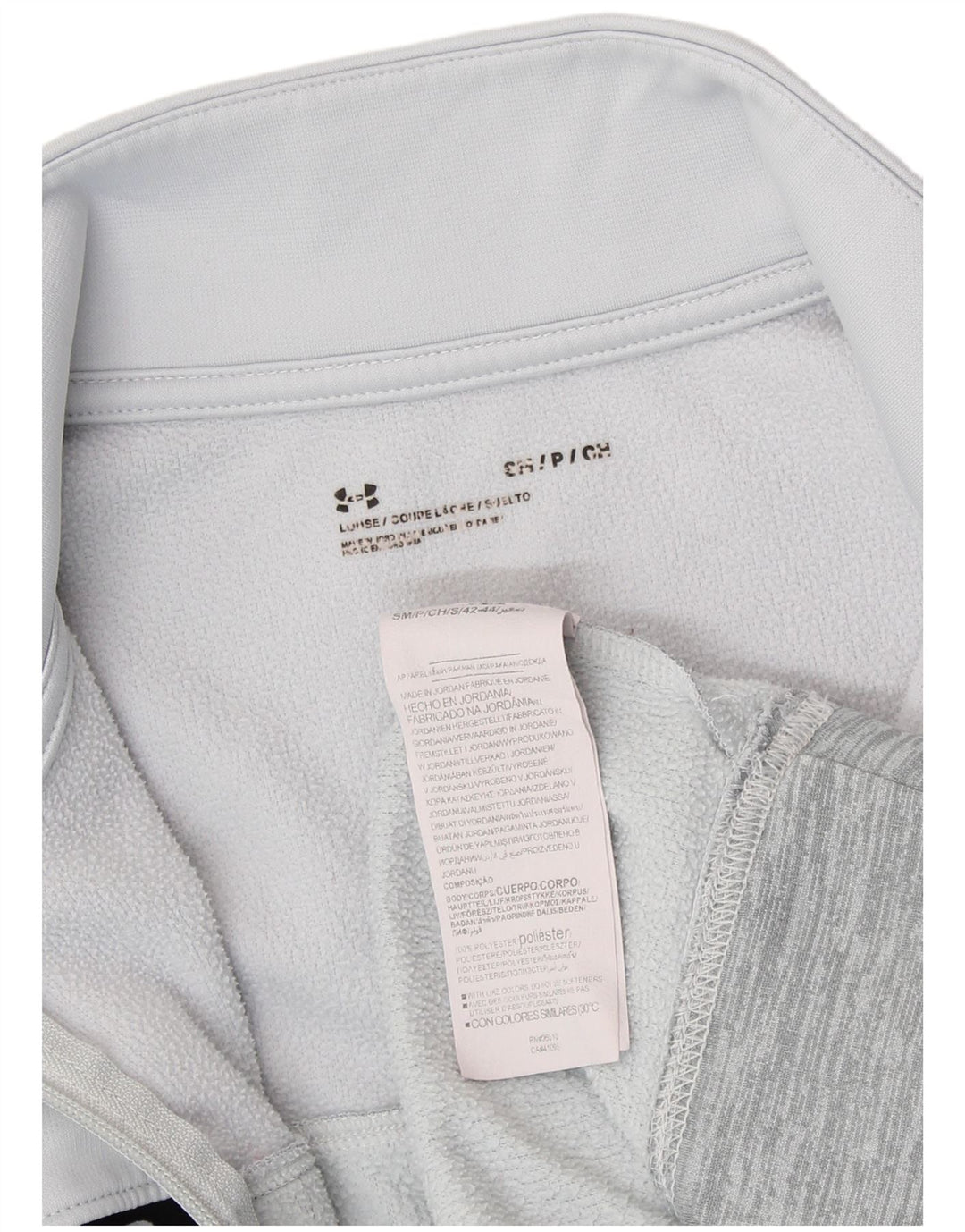 UNDER ARMOUR Womens Graphic Sweatshirt Jumper UK 14 Medium Grey