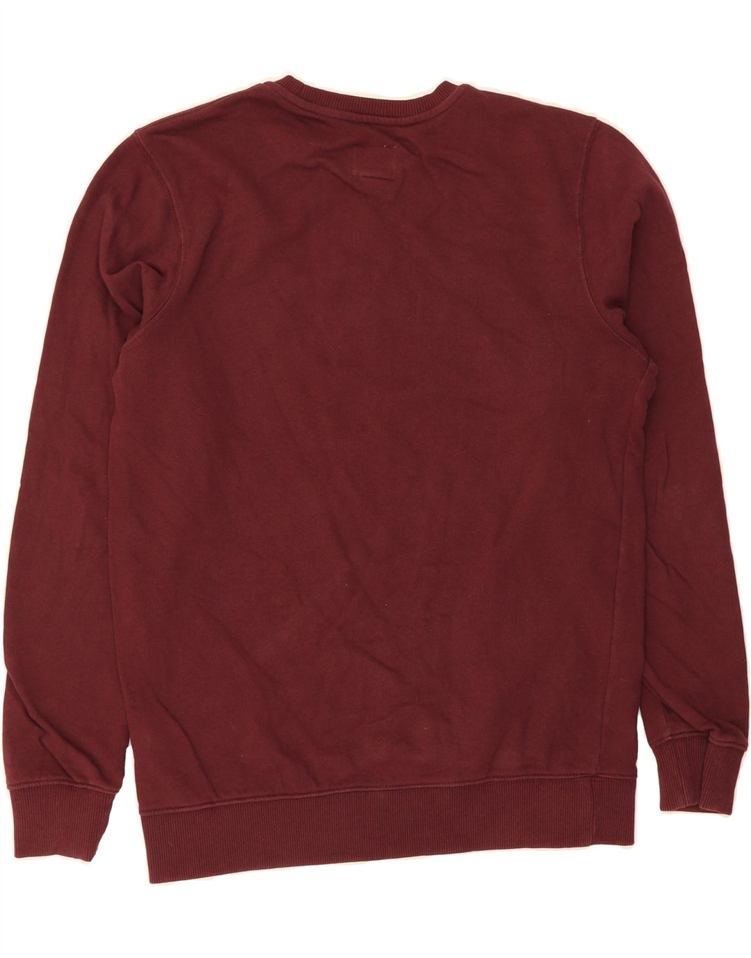 VANS Mens Graphic Sweatshirt Jumper XS Burgundy Cotton Vintage Vans and Second-Hand Vans from Messina Hembry 