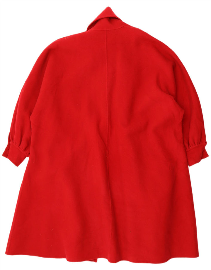 Vintage Damen Mantel UK 22 3XL Rot
