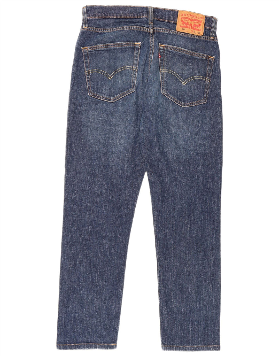 LEVI'S Mens 511 Tapered Jeans W31 L27 Blue Cotton