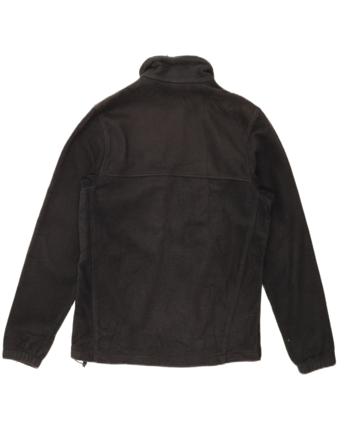 COLUMBIA Mens Fleece Jacket UK 36 Small Black Polyester Vintage Columbia and Second-Hand Columbia from Messina Hembry 