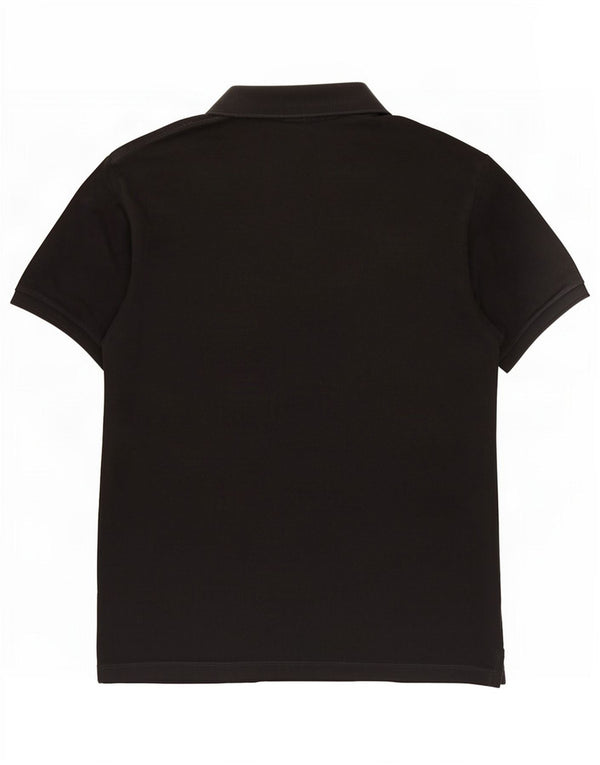 Lacoste Herre Slim Fit Polo Shirt Størrelse 7 2XL Sort Bomuld
